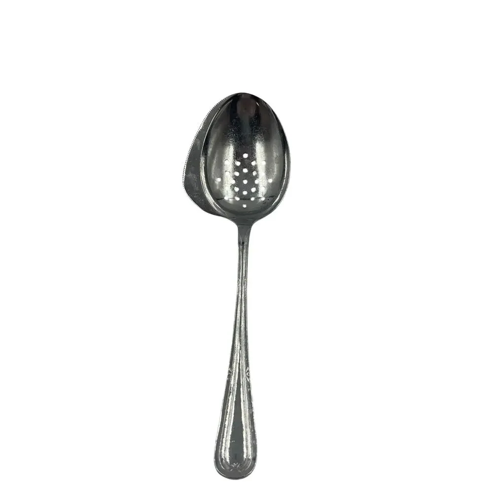 Vintage Sipelia Strainer Spoon Stainless Chromium Plate Sheffield England